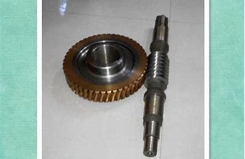 आर सीरीज C95800 एल्यूमिनियम कांस्य पेचदार कृमि गियर